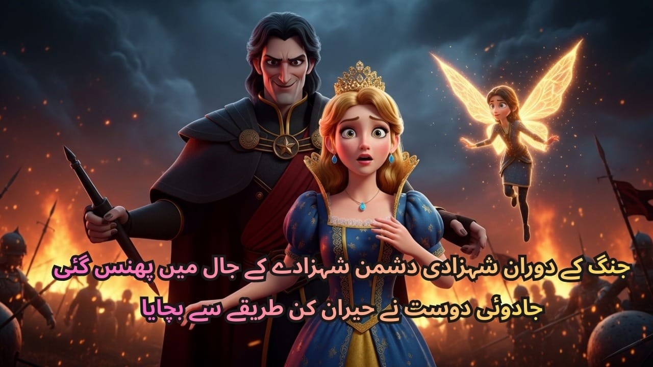 The Princess Fell Into Enemy Prince’s Trap During War | Magical Friend Saved Her | Urdu Kahani 