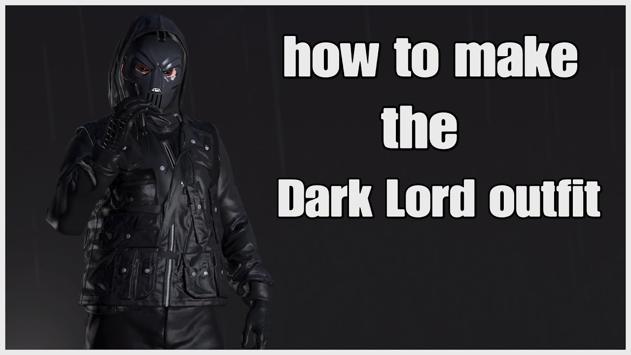 GTA Online / how to make the Dark Lord outfit