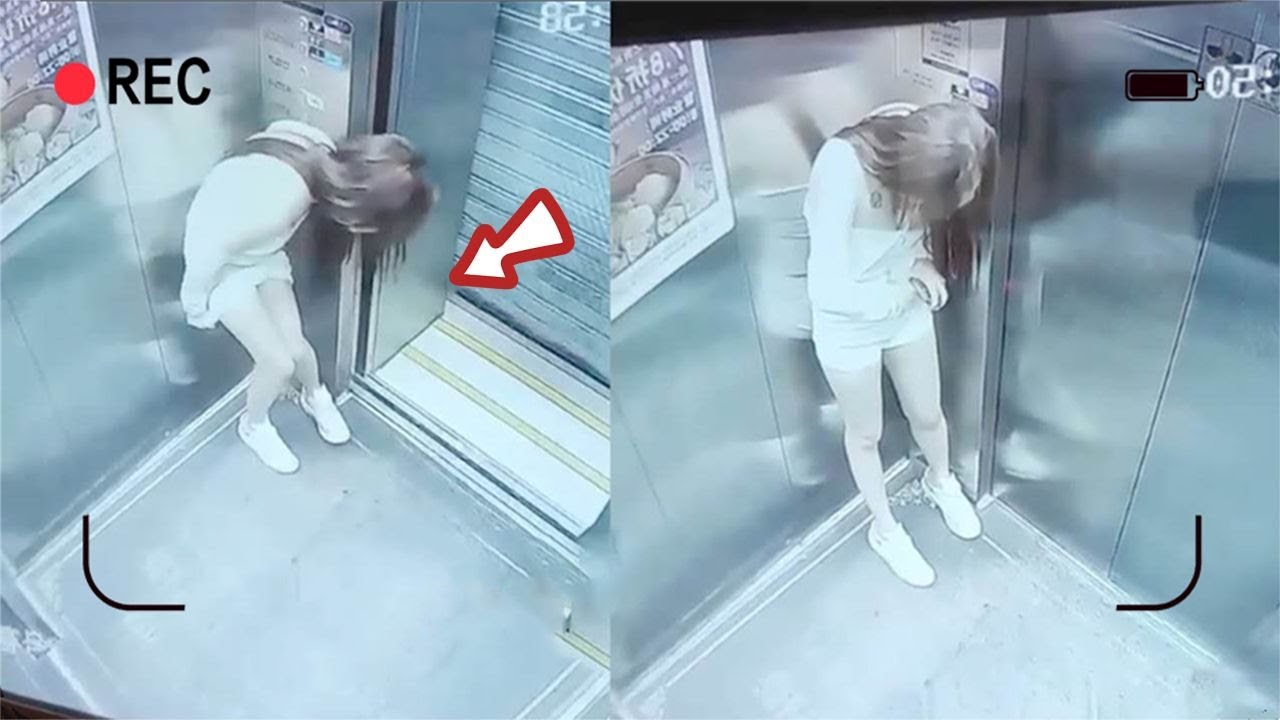 那些監控鏡頭下奇怪的瞬間！若不是監控記錄下來，是怕你不會相信！(´-ω-`*)