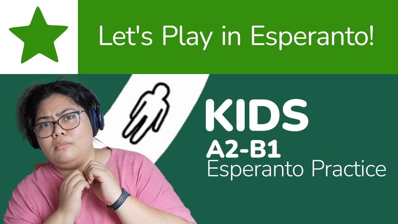 Rusty Esperanto (A2–B1) 🎮 KIDS | Ludu kun Mi!