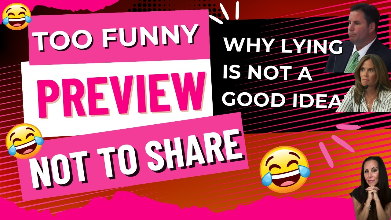 WHY LYING IS NOT A GOOD IDEA: What Happened at 34 Fairview? PREVIEW