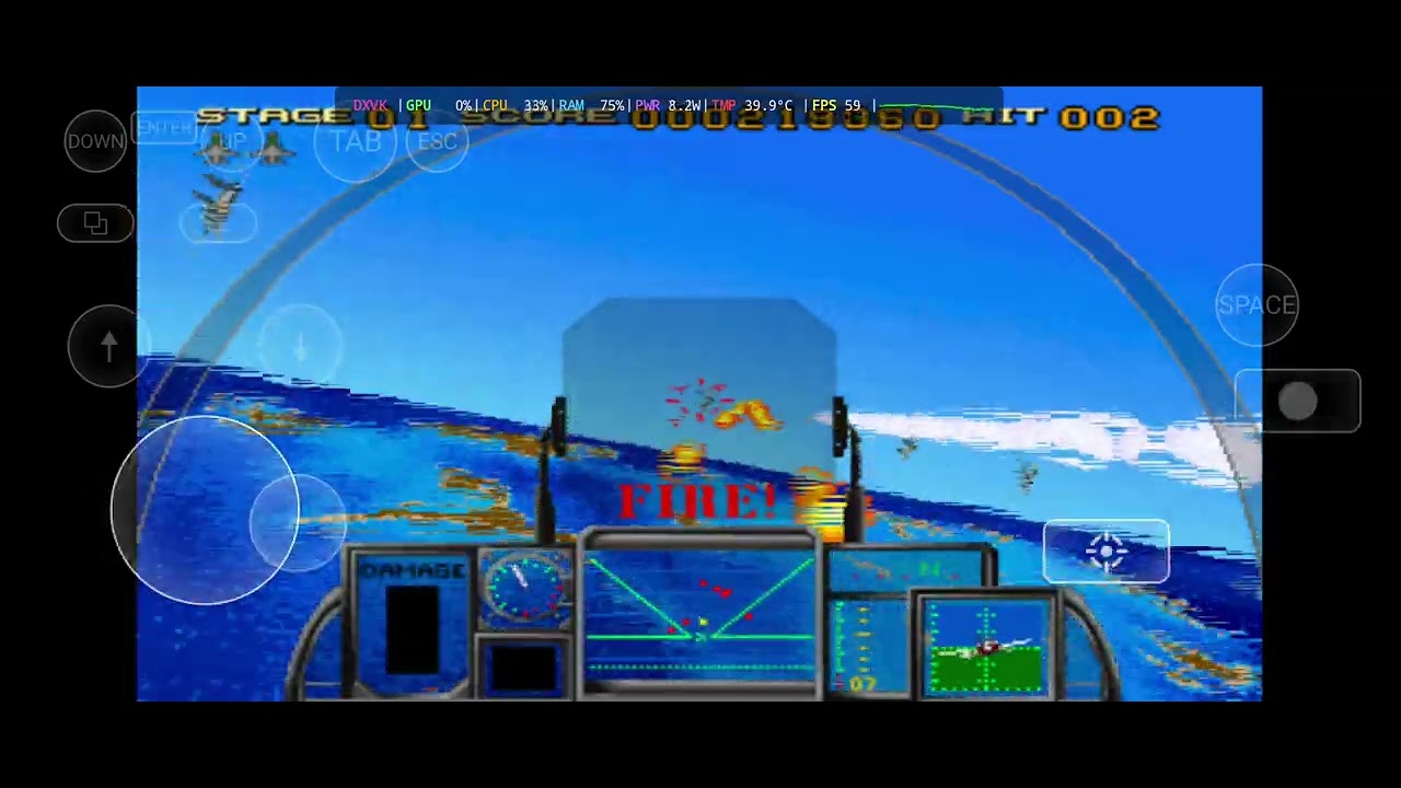 AfterBurner Arcade Android Gamehub PC Windows Emulator Mali Mediatek Dimensity 8100