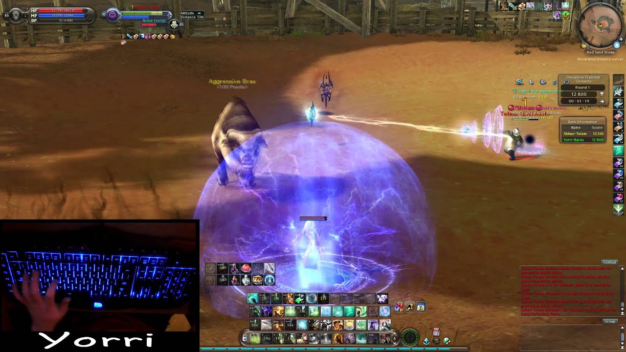 Aion 4.8 Cleric PvP 1v1 - Training Arenas