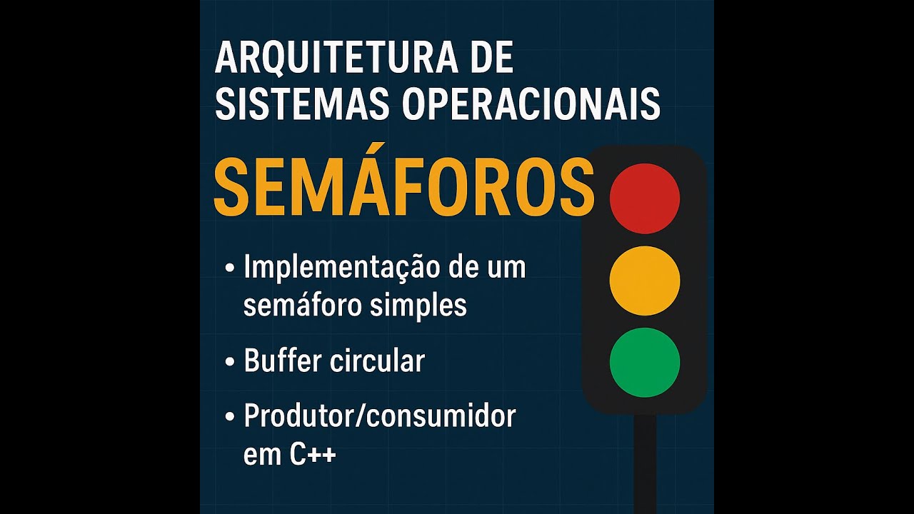 Sistemas Operacionais - Semáforos : teoria e prática com C++ | Produtor-Consumidor e Buffer Circular