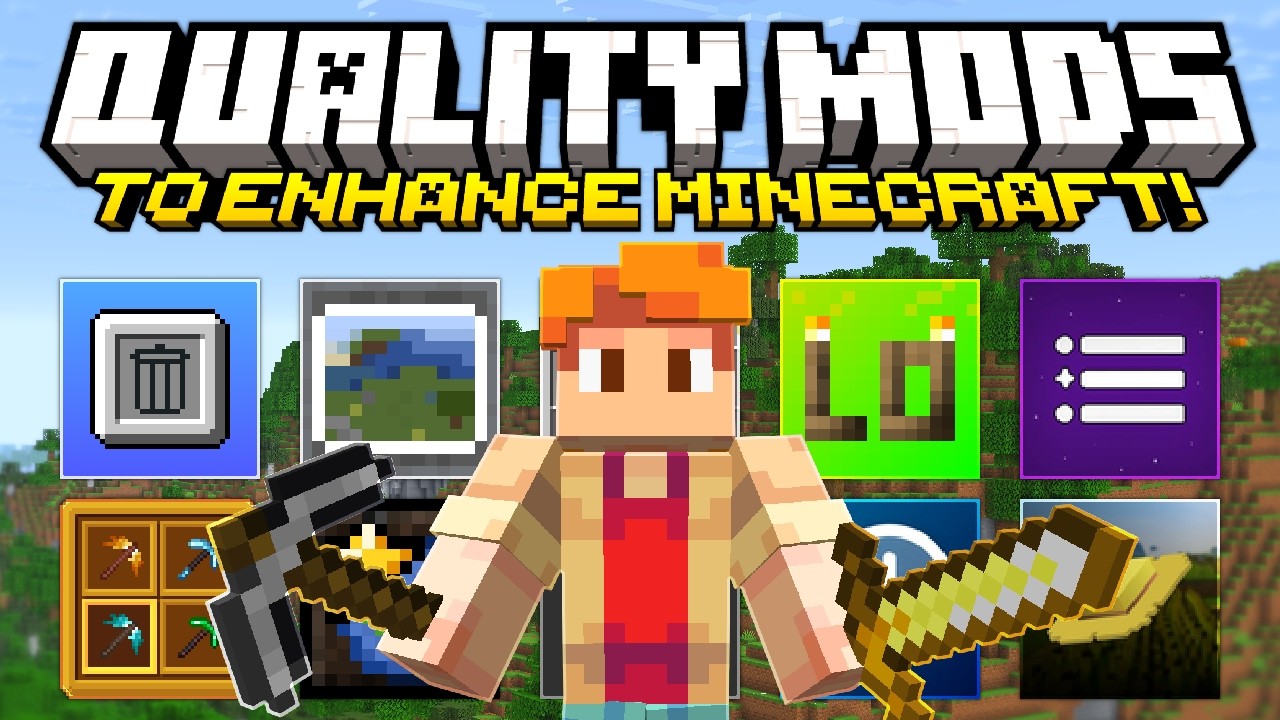 Top 30 Quality of Life Minecraft Mods