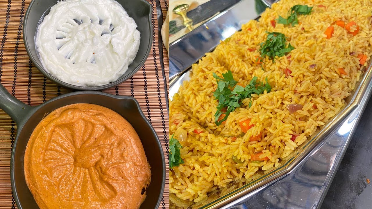 طريقة عمل الثومية - أرز مبهر بالخضار - الثومية الحارة | المطعم مع الشيف محمد حامد