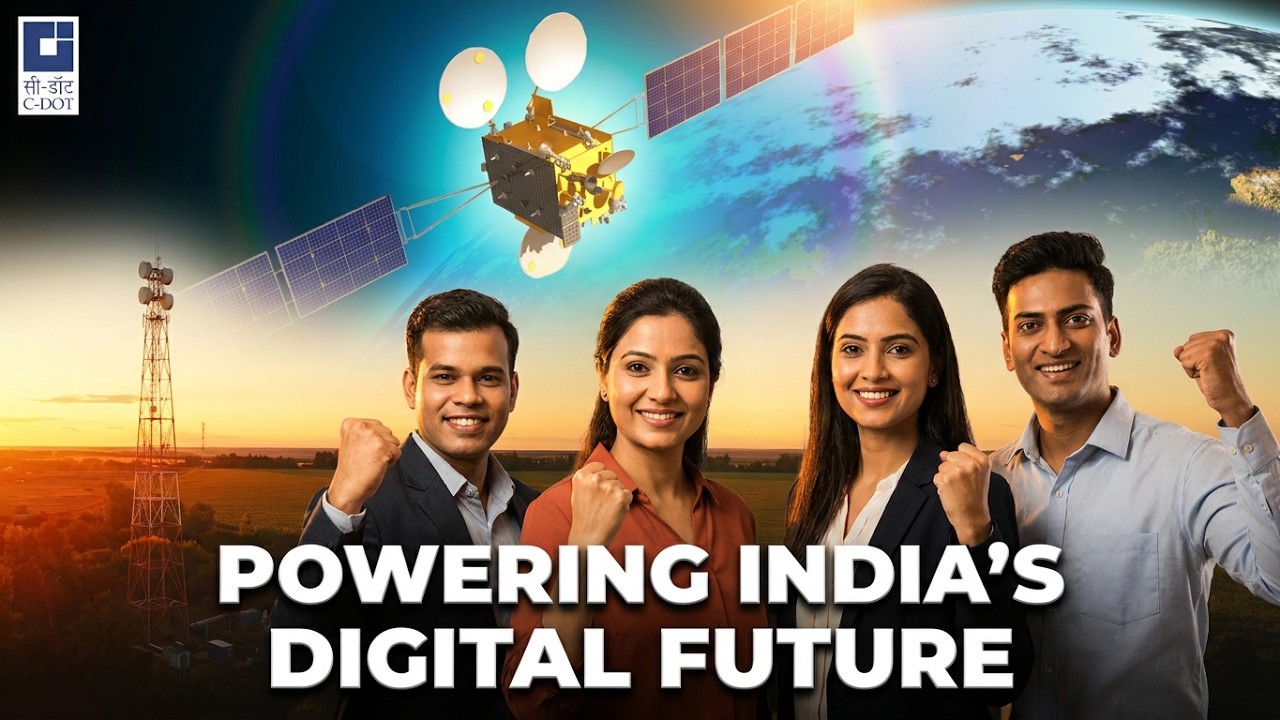 C-DOT Brand Film | Powering India's Digital Future Through Indigenous Telecom Innovation