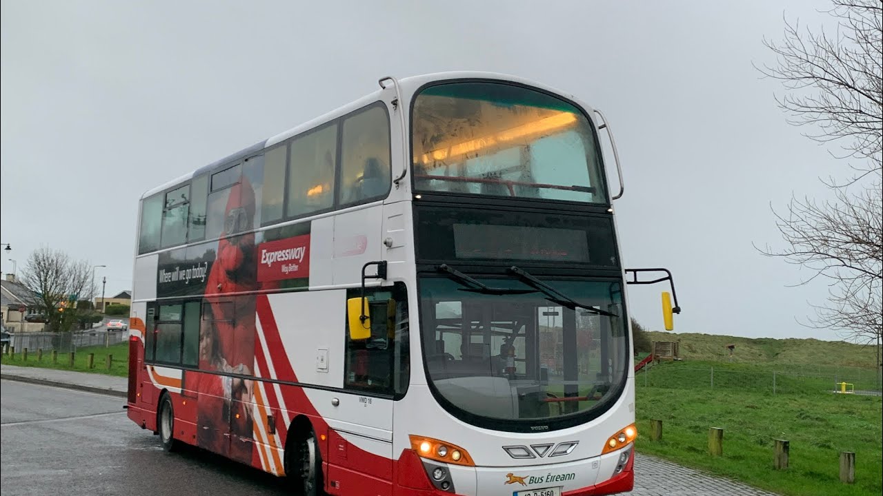 Full Route Visual | Bus Eireann D1 To Drogheda (VWD16)