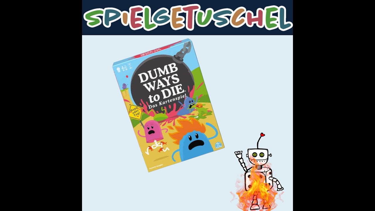 Spielgetuschel Shorty#11 - Kartenspiel -  Dumb Ways to die