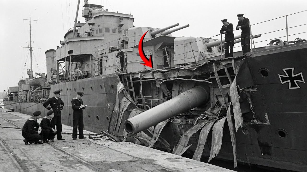 Germans Couldn&rsquo;t Stop This Tiny Destroyer &mdash; Until It Slammed a Cruiser 10 Times Its Size
