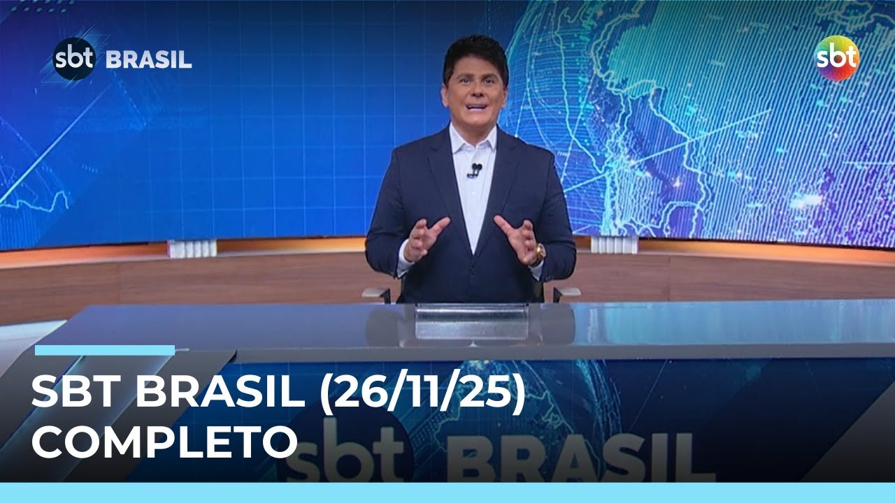 Assista &agrave; &iacute;ntegra do SBT Brasil deste quarta-feira (26/11/2025) | #SBTBrasil