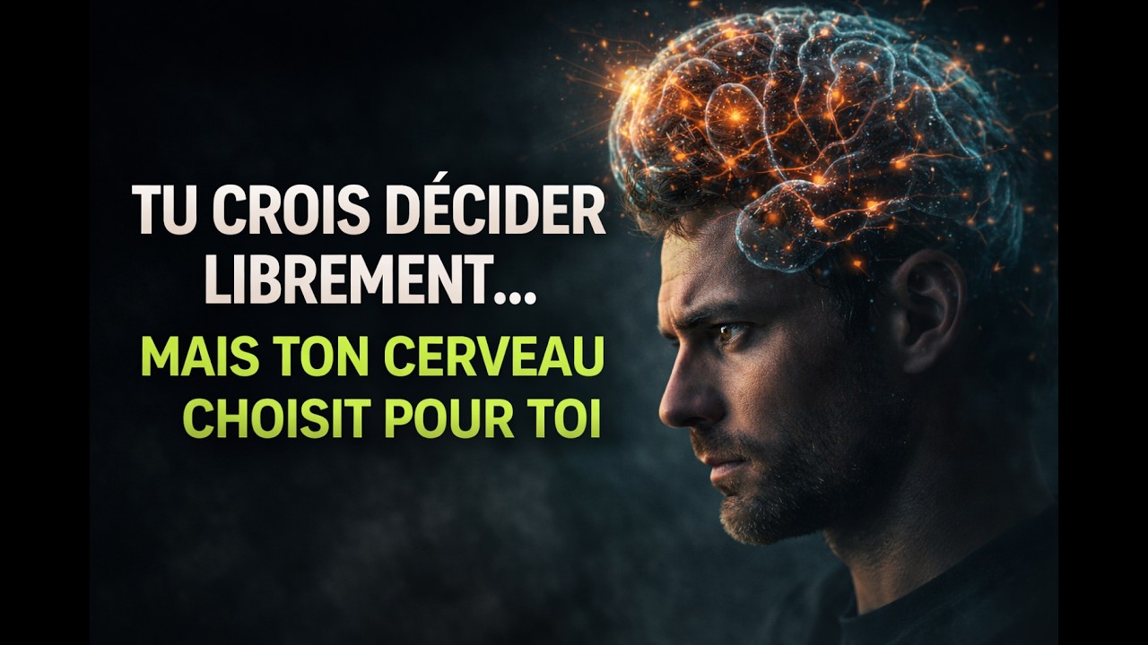 Tu crois décider librement… mais ton cerveau choisit pour toi