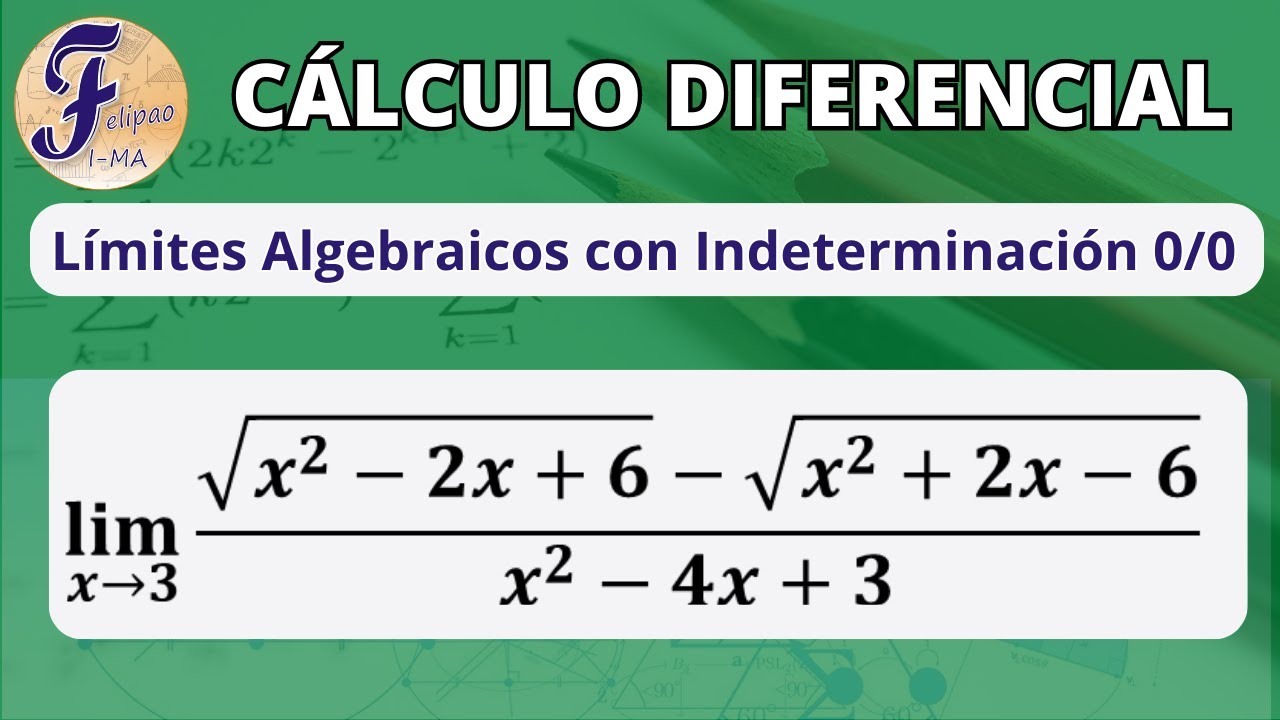 🔎Descubre como resolver fácilmente LÍMITES ALGEBRAICOS por el MÉTODO DE LA CONJUGADA