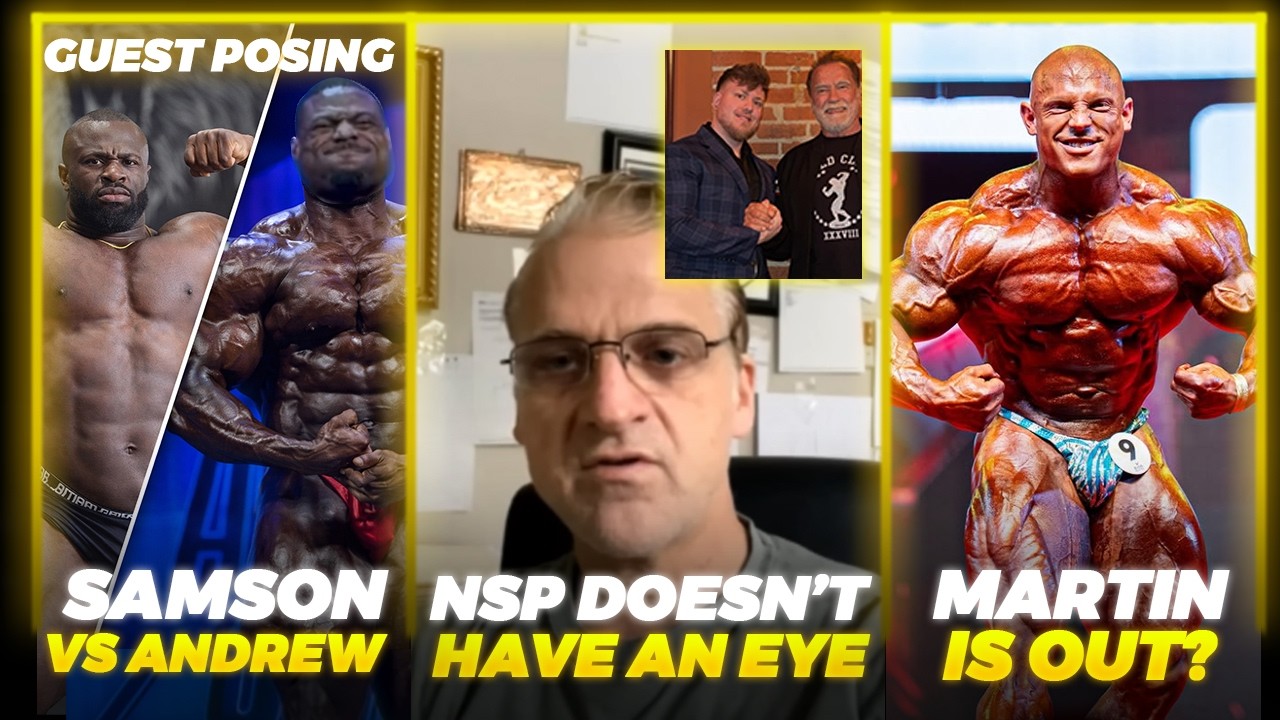 Chris Aceto FIRES AT Nick's Strengh & Power + Andrew Jacked VS Samson GUEST POSING + Martin is OUT?