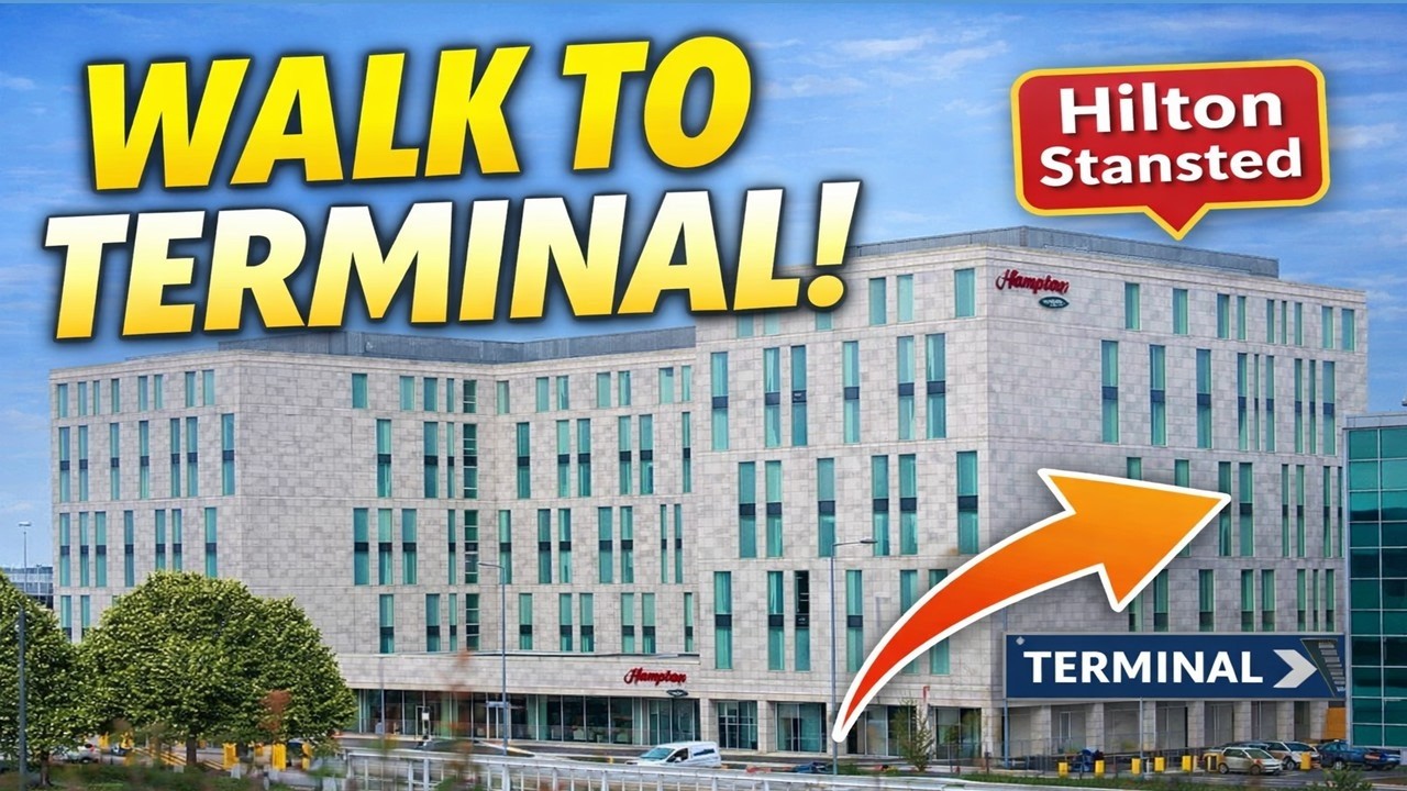 Hilton London Stansted Airport Hotel - A Walk to Terminal!