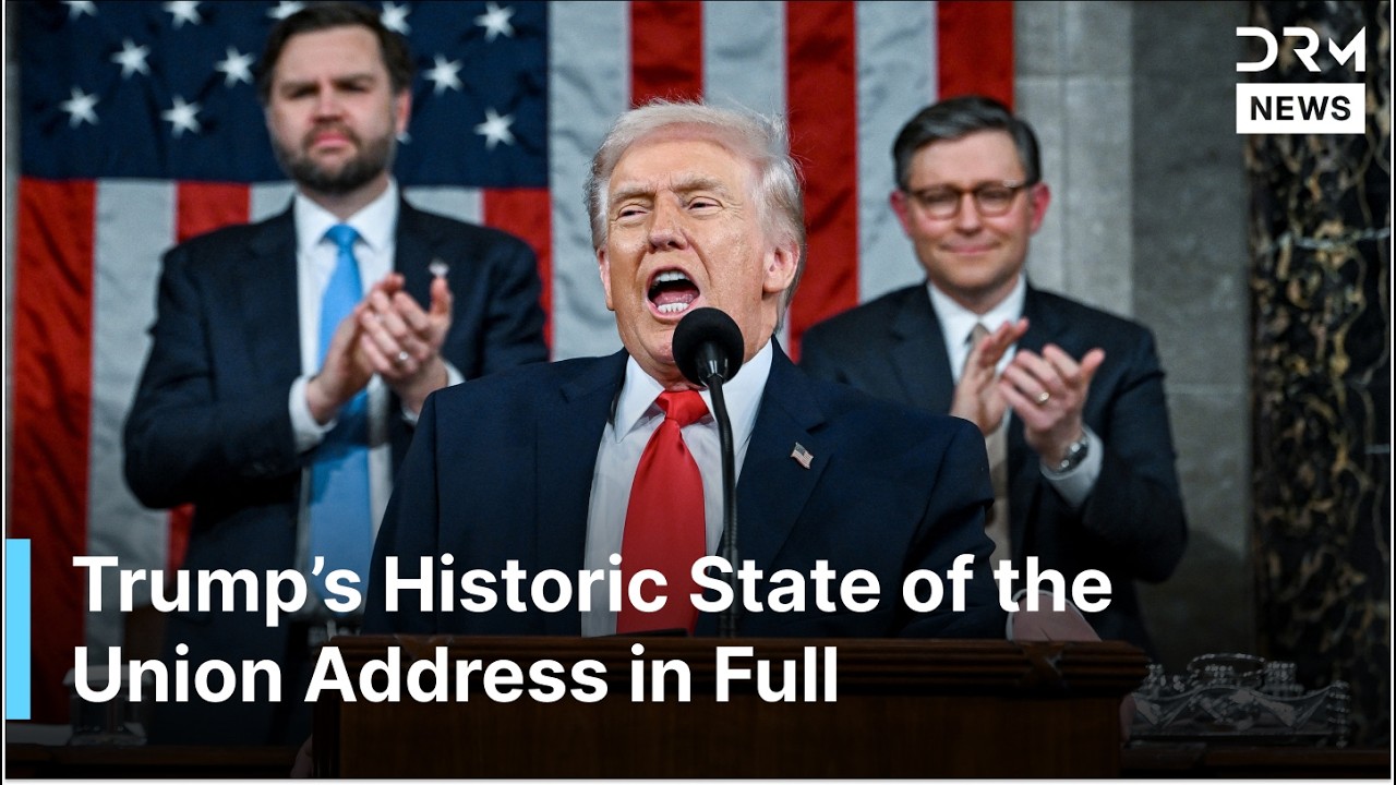 FULL SPEECH: Trump’s Longest State of the Union Ever — “America Is Winning Again” | AC1G