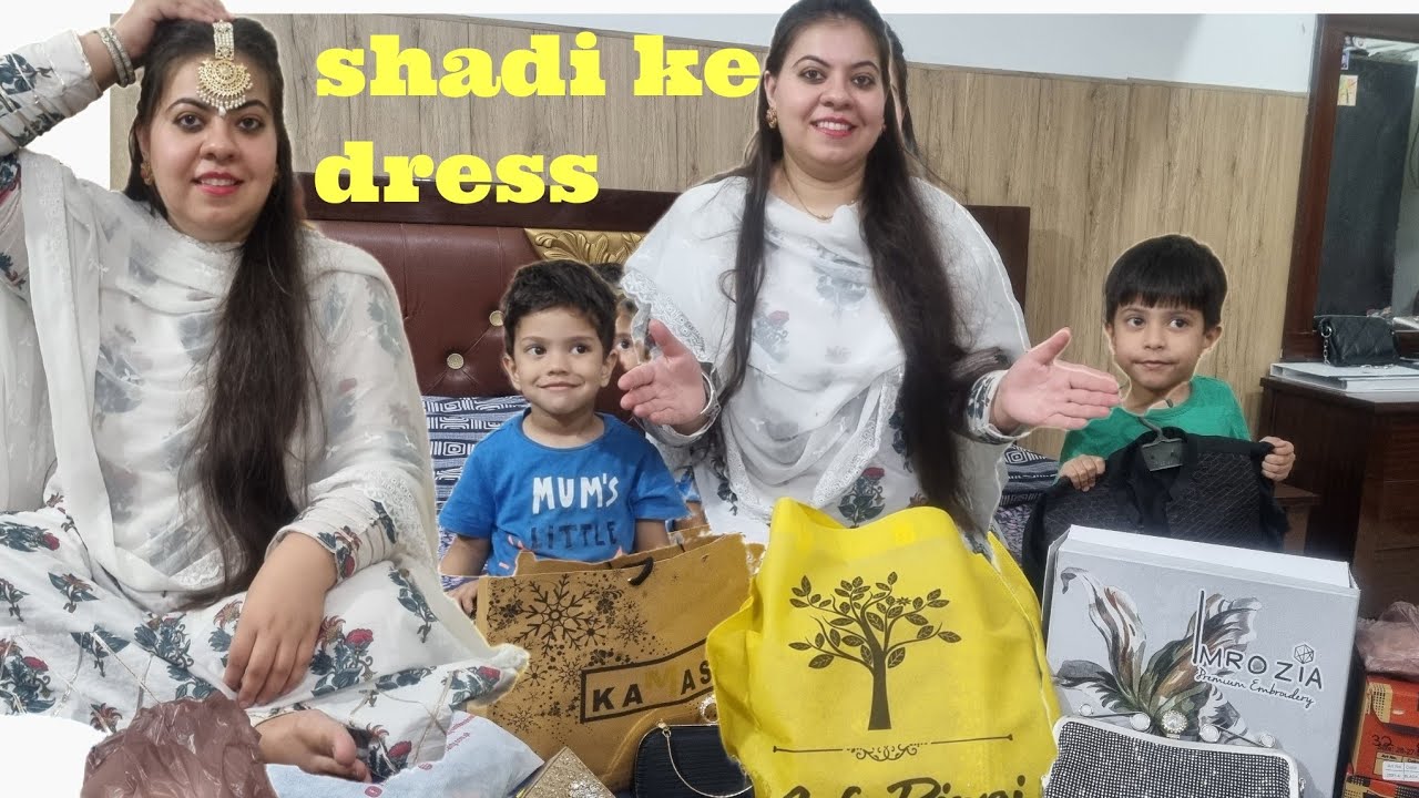 Sister wedding outfits &jewellery  complete collection llMehndi,barat,walima Dresses full lookll