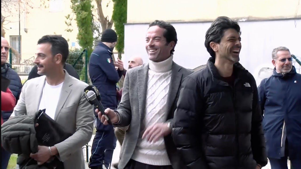 Claudio Dominech presenta l'evento nel carcere di Nisida #claudiodominech #carceredinisida #presenta