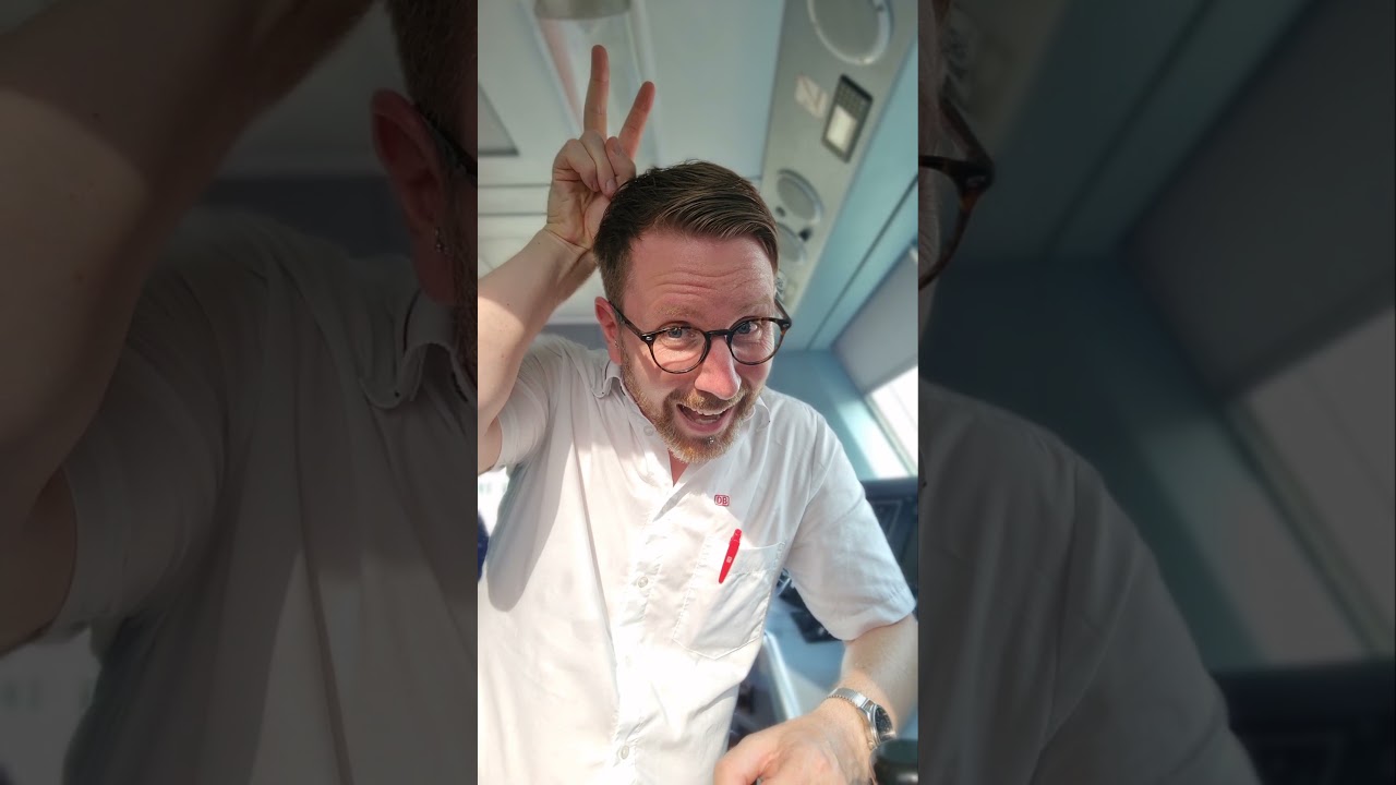 Von Zügen, die sich ducken müssen.