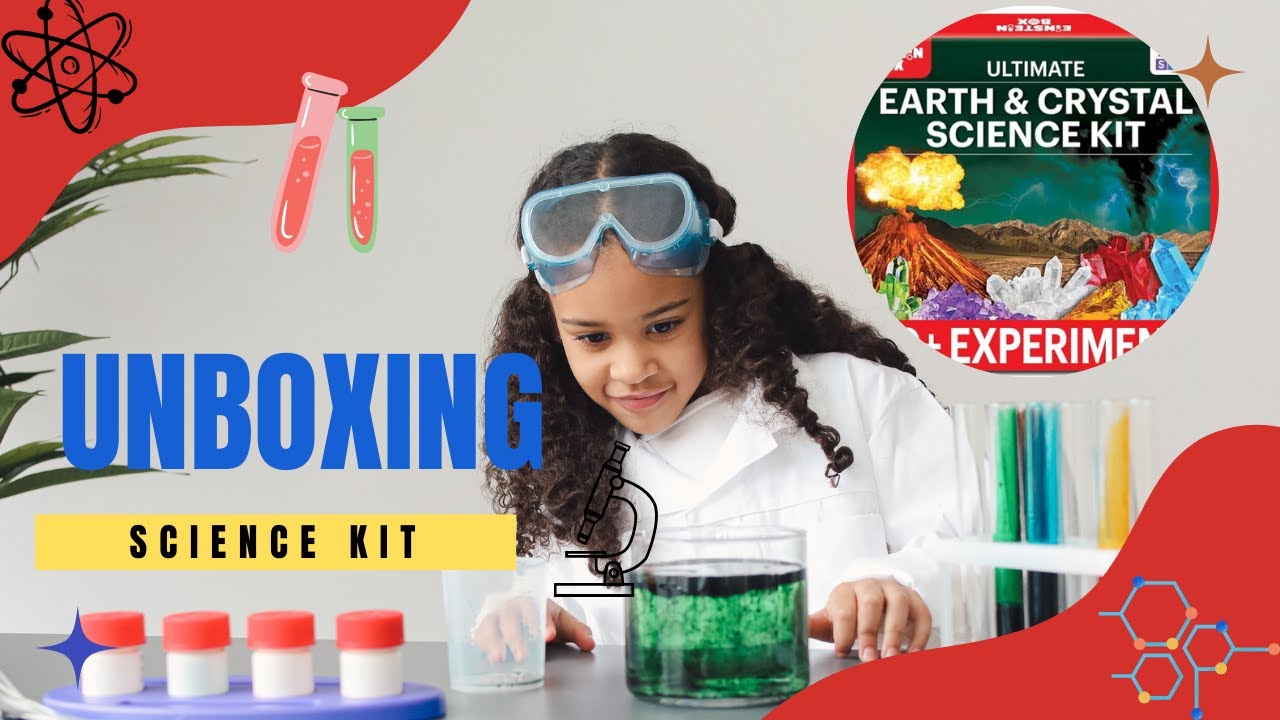 UNBOXING ULTIMATE EARTH AND CRYSTAL SCIENCE KIT | KIDS GIFTING IDEAS