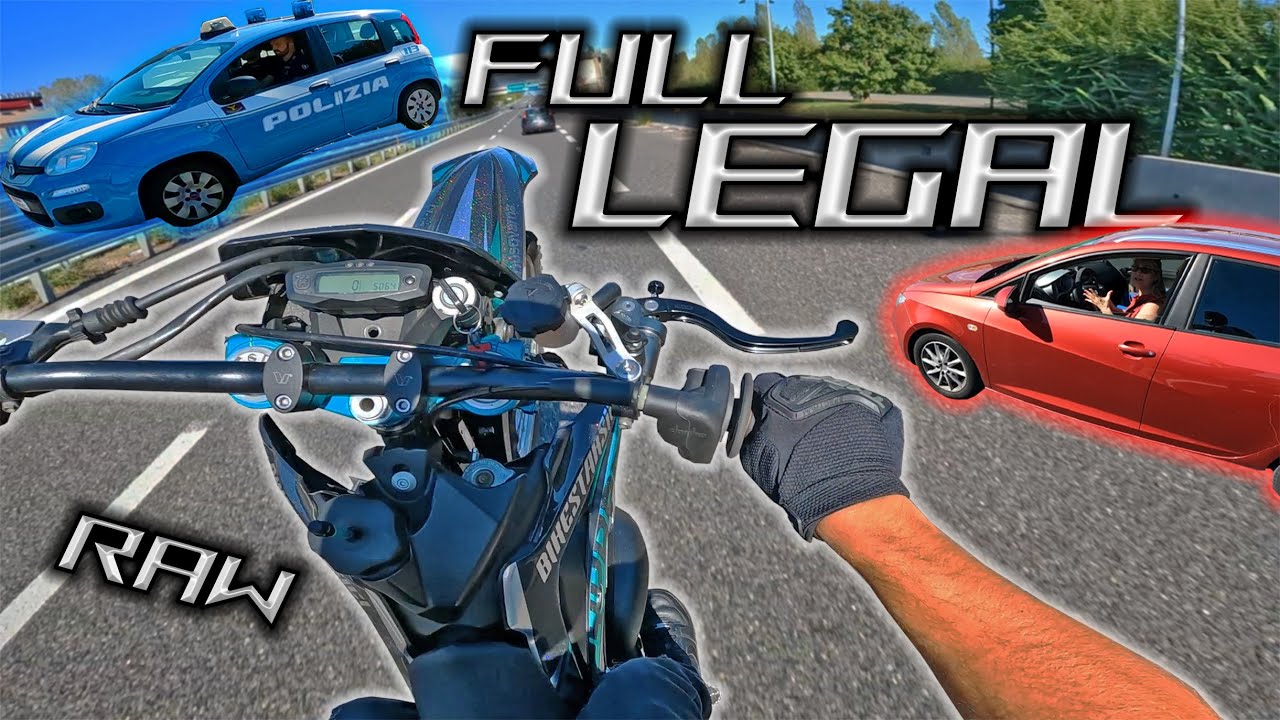 FULL LEGAL - Husqvarna WR 125 RAW VIDEO