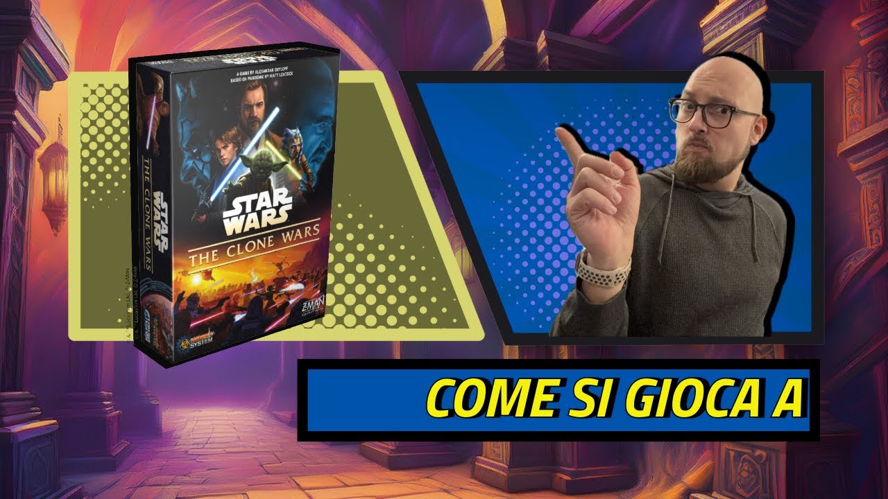Come si gioca a Star Wars Clone Wars Pandemic Tutorial e Regole