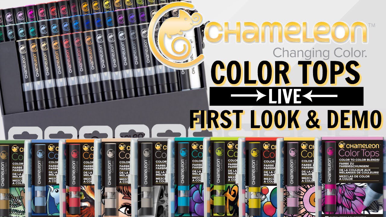 Chameleon Pen Color Tops LIVE First Look
