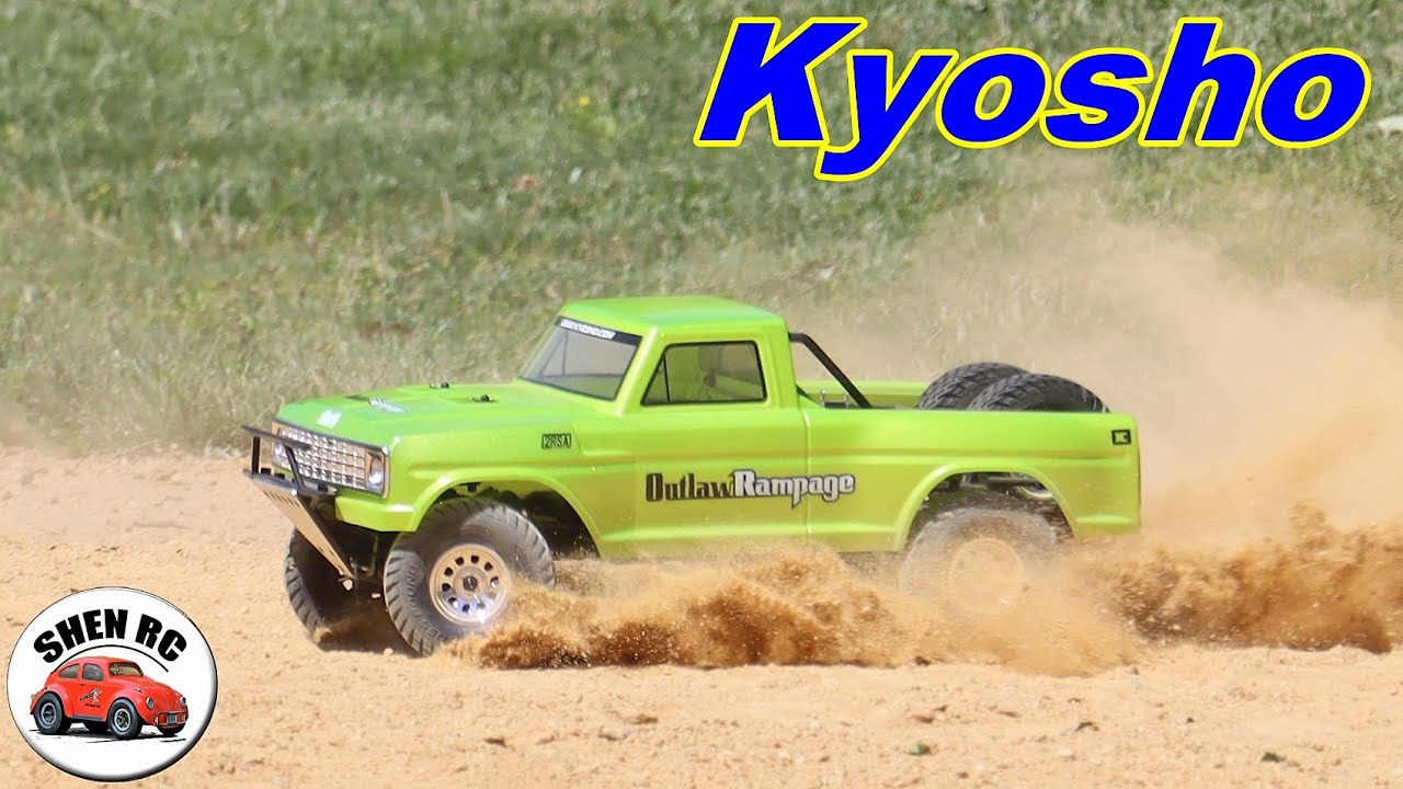 Kyosho Outlaw Rampage Pro First test run