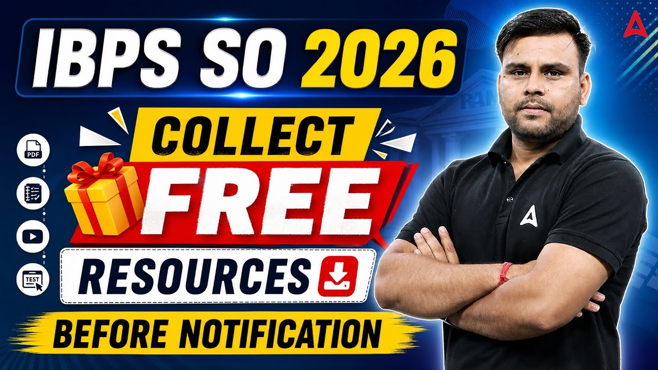 IBPS SO 2026 | Collect FREE Study Material Before Notification Out! 🎁