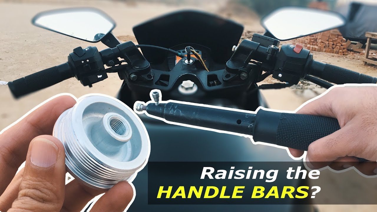 KTM RC 390/200: Ultimate COMFORT with R15's Clipon Handlebars