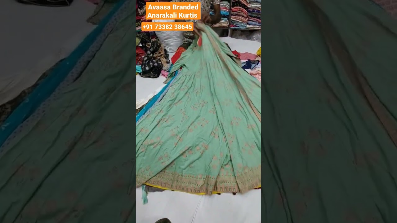 Avaasa Branded  Anarakali Kurtis Chickpet Bangalore