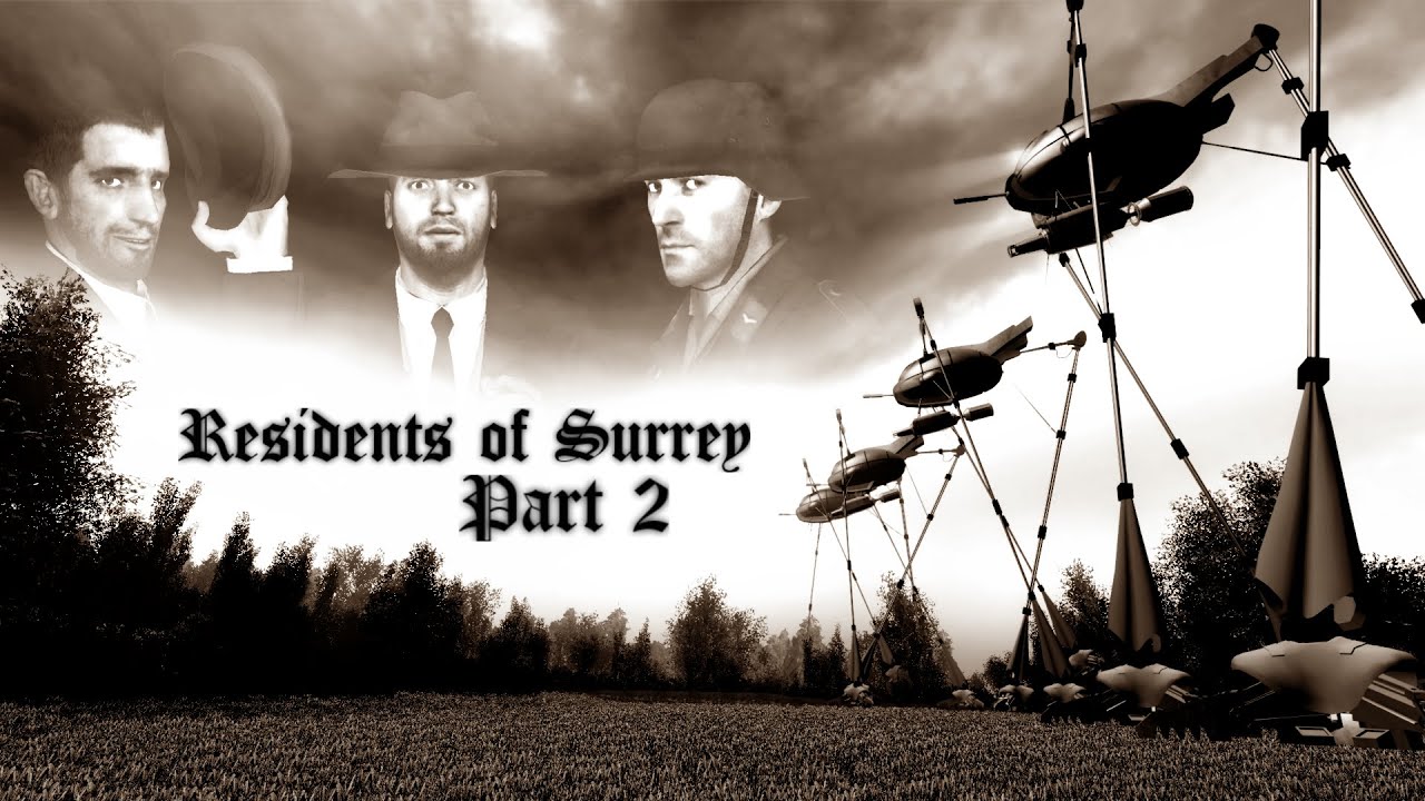 Gmod The War of the Worlds - The Residents of Surrey Part 2
