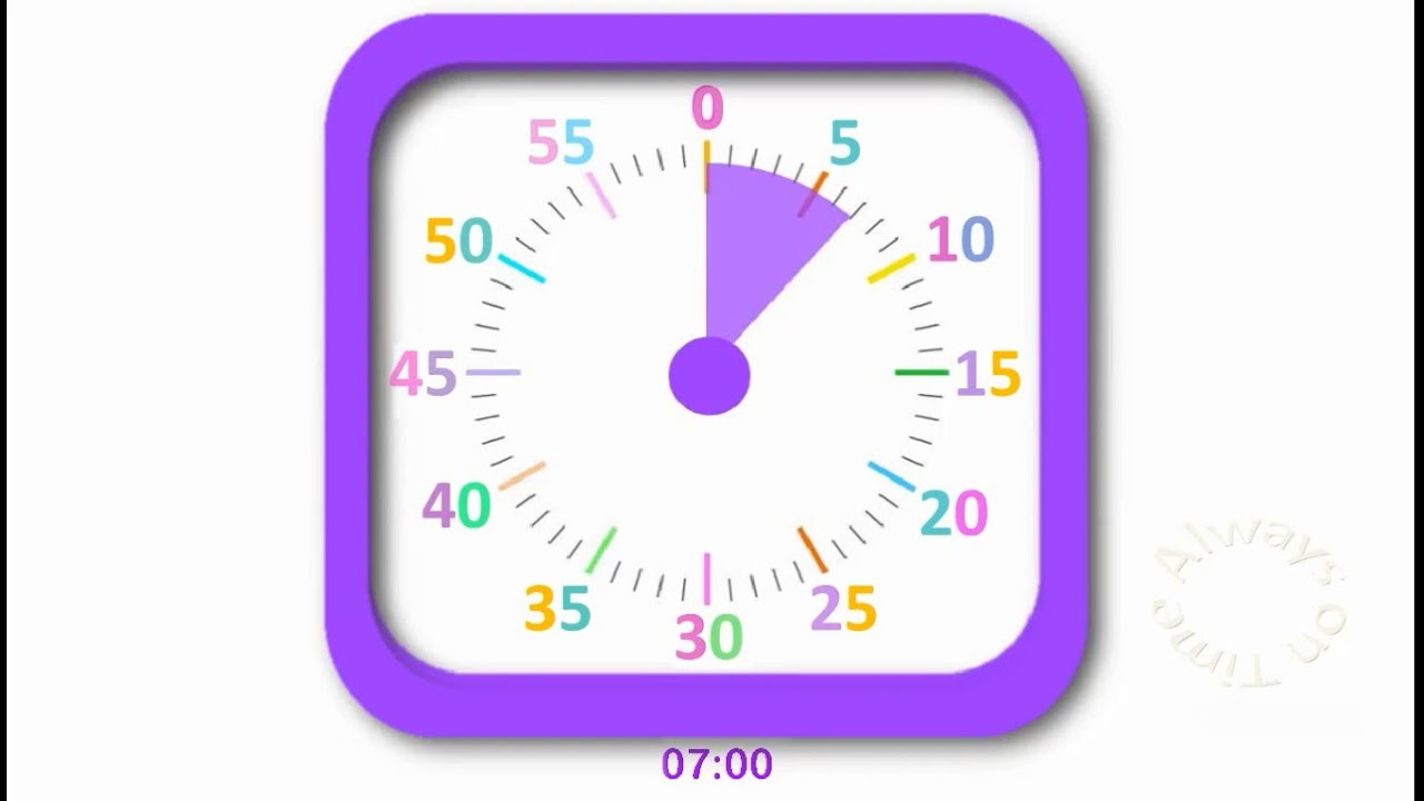 7 Minute Visual Timer