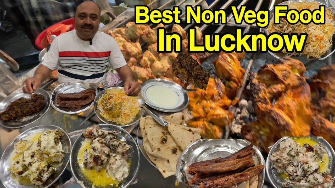 Best Non Veg Food in Lucknow| Shaban Biryani | Akbarigate food | Hussainabad Food | Barra |Trip4food