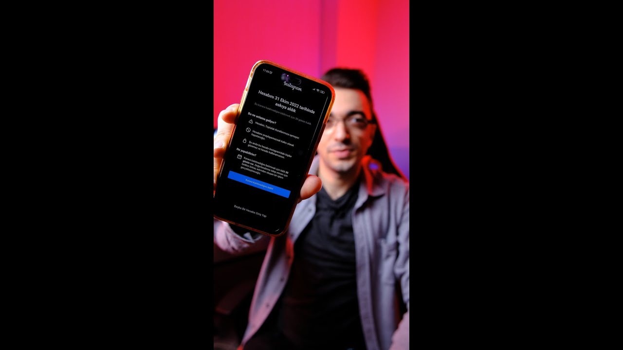 INSTAGRAM Hesapları Kapatıldı!