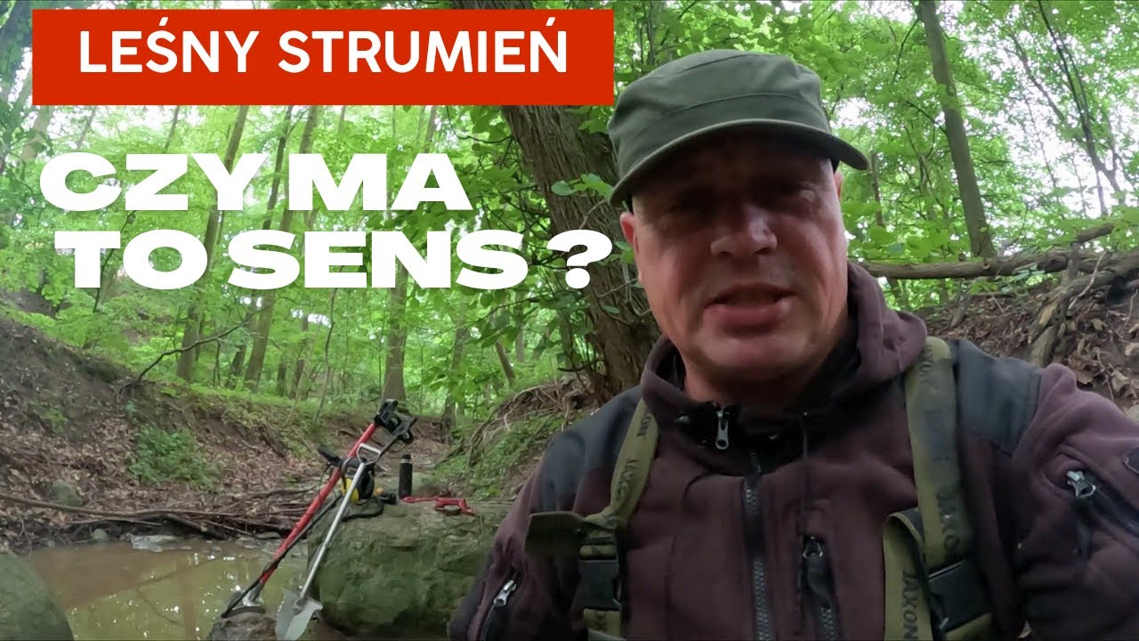 Czy to ma sens? Poszukiwania wykrywaczem metali i magnes neodymowy w strumieniu.