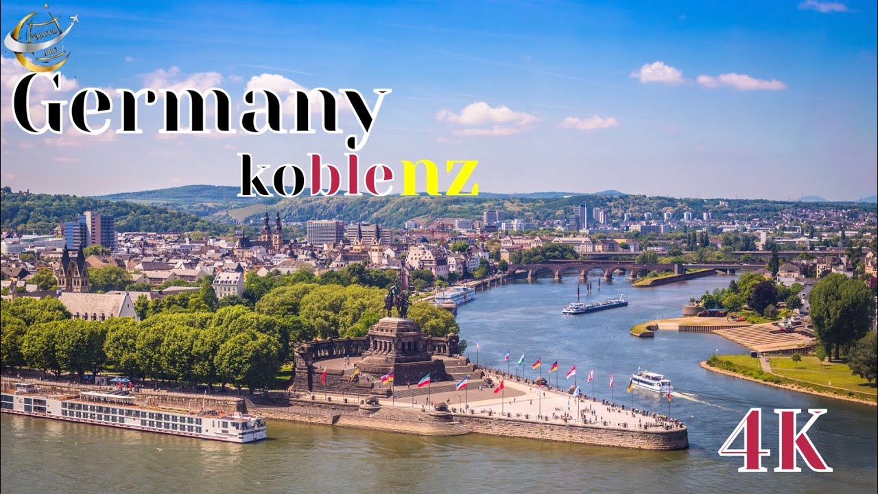 Koblenz _ Germany City 2024 _ Walking  Deutschland  4K HDR