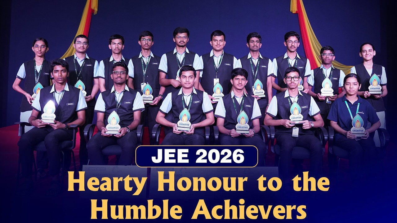 JEE 2026 | Hearty Honour to the Humble Achievers | Creative PU College Karkala