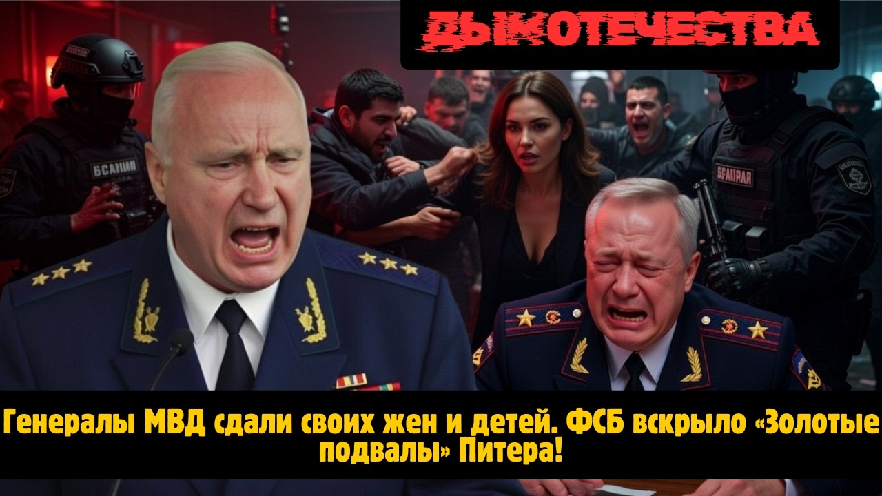 Предательство в МВД: семьи генералов и ФСБ в 2026