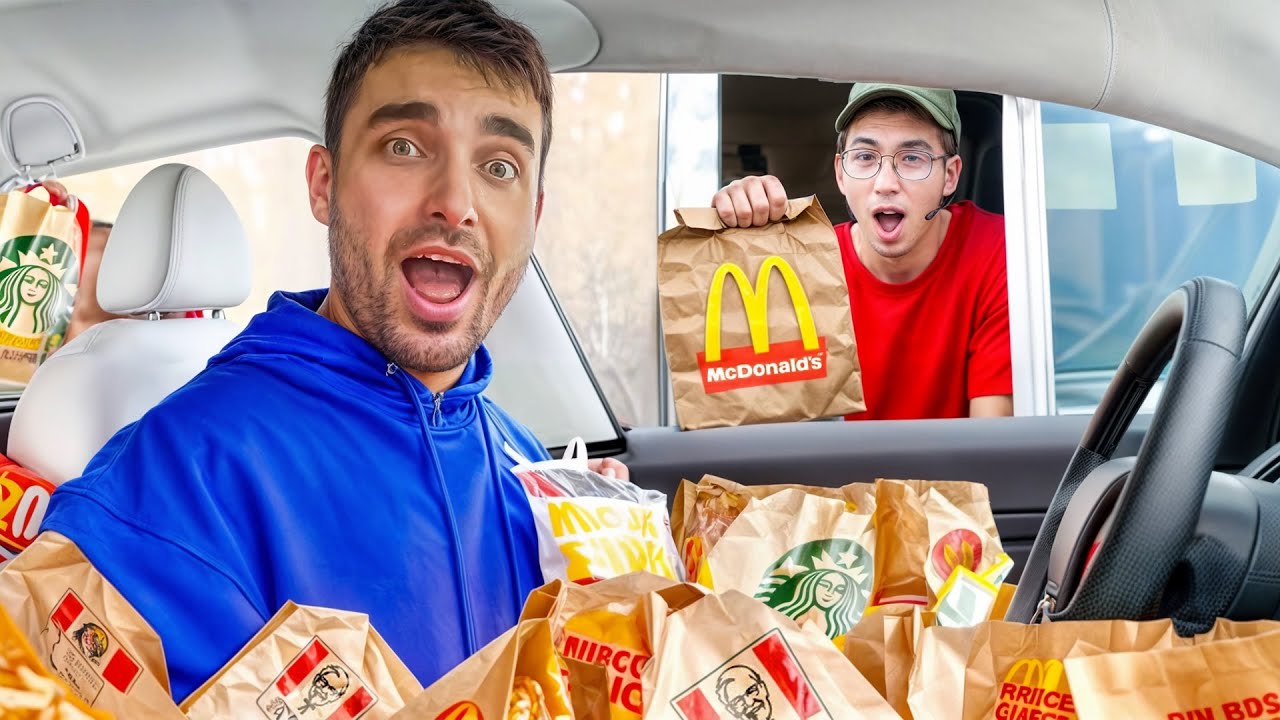NAJDROŻSZE jedzenie w DRIVE THRU