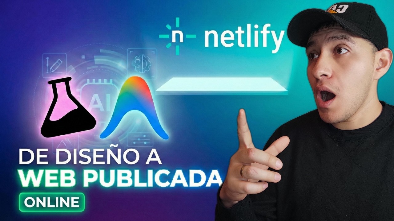 De 0 a Web Publicada en MINUTOS (Tutorial Google Stitch y Antigravity)