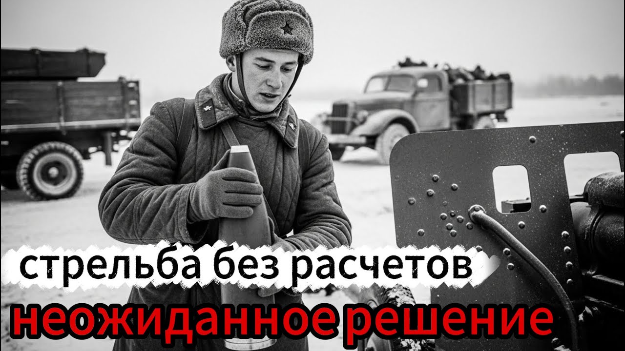 Они не знали, что артиллерист отказался от таблиц огня