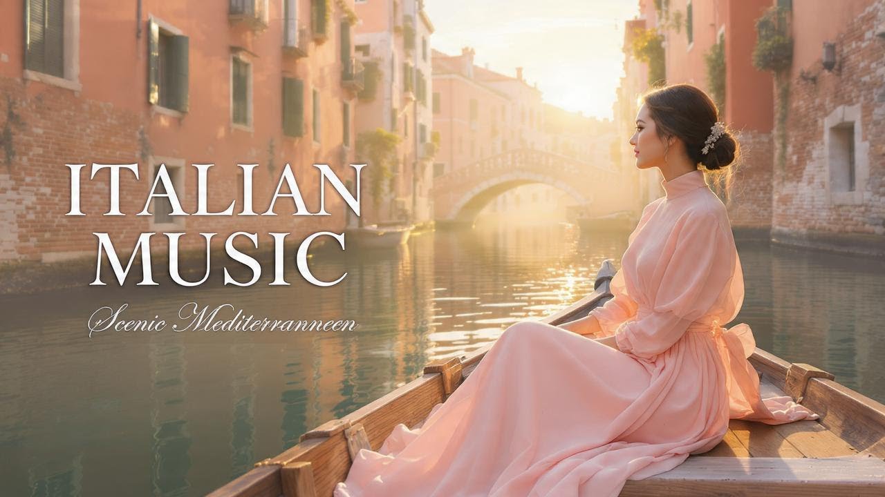 🎶 Italian Vibes & Mediterranean Music 🎶 2+ Hours Amalfi Coast & Lake Como Soft Escape 4K