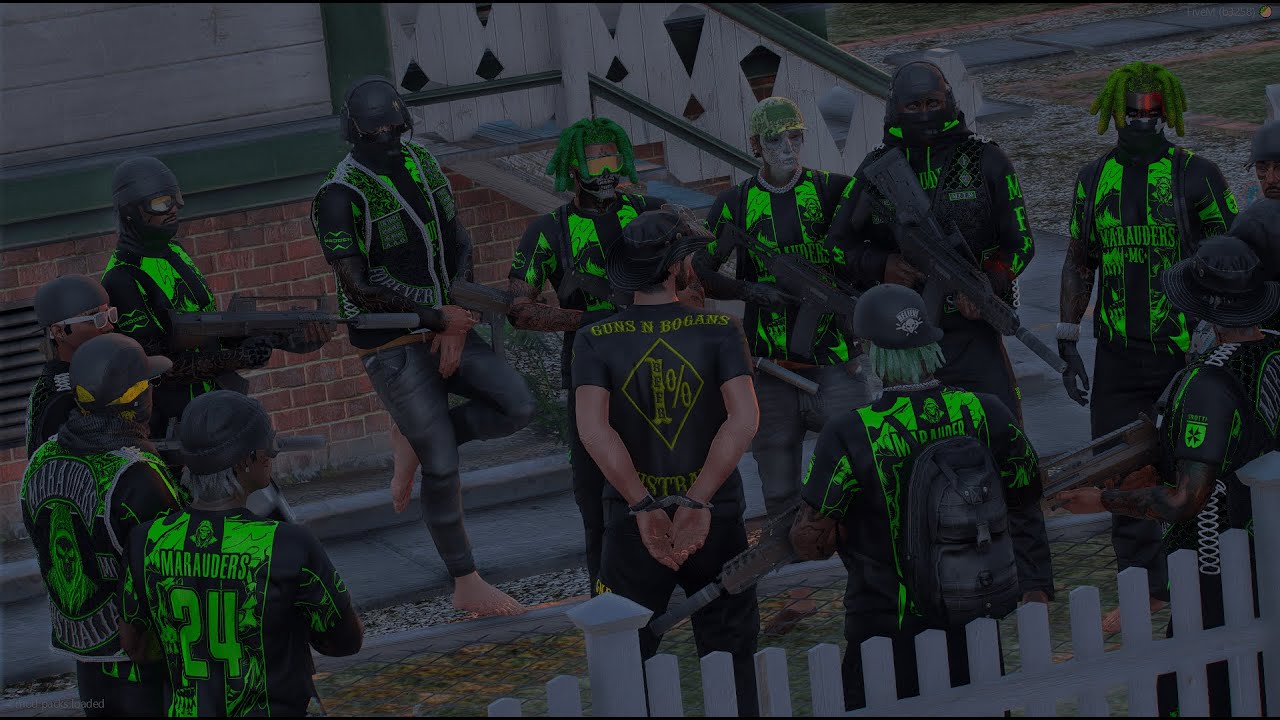 Marauders MC vs Guns N Bogans MC PT.2  | Apollo Networks