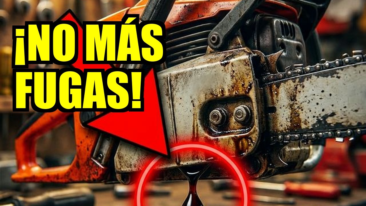 🚨¿Charcos de ACEITE debajo de tu MOTOSIERRA? Esto es lo que Falla -PARTE 2
