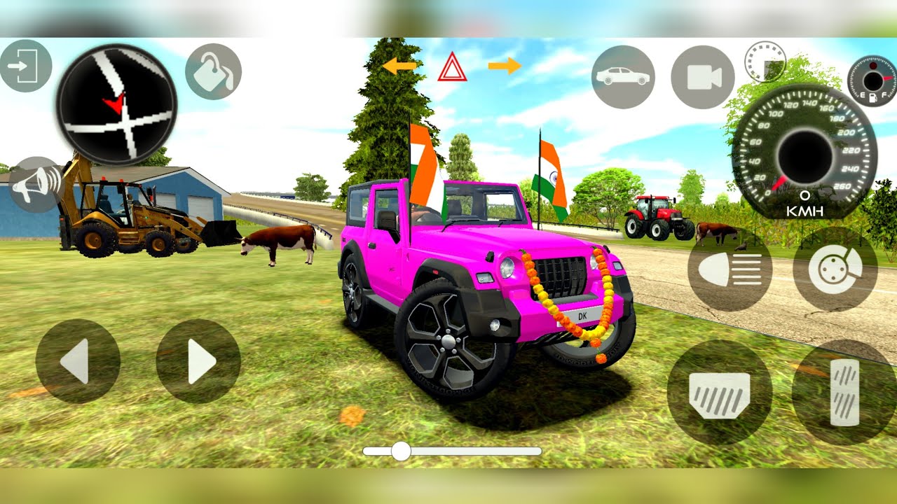 🔴 modified mahindra thar 👿 live thar game is live