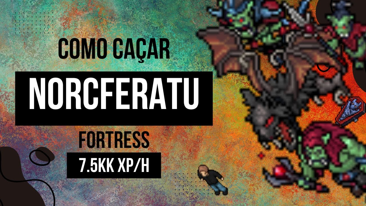 Como caçar na NORCFERATU FORTRESS sem depender de AMP RES 7.5kk/h Raw exp + 1.2kk profit RP 1200