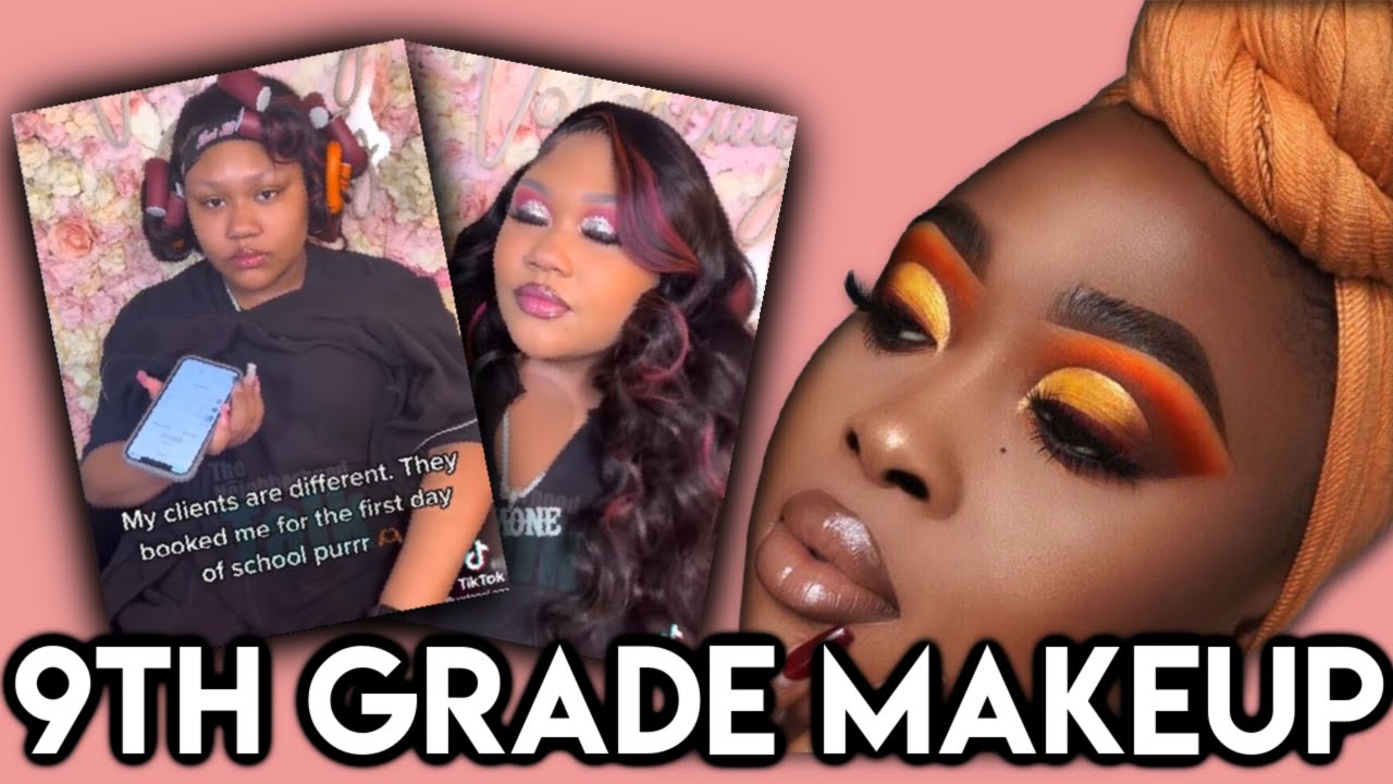 HIGH SCHOOL FRESHMAN BEAT THEIR FACE FOR FIRST DAY OF SCHOOL #ChiomaChats
