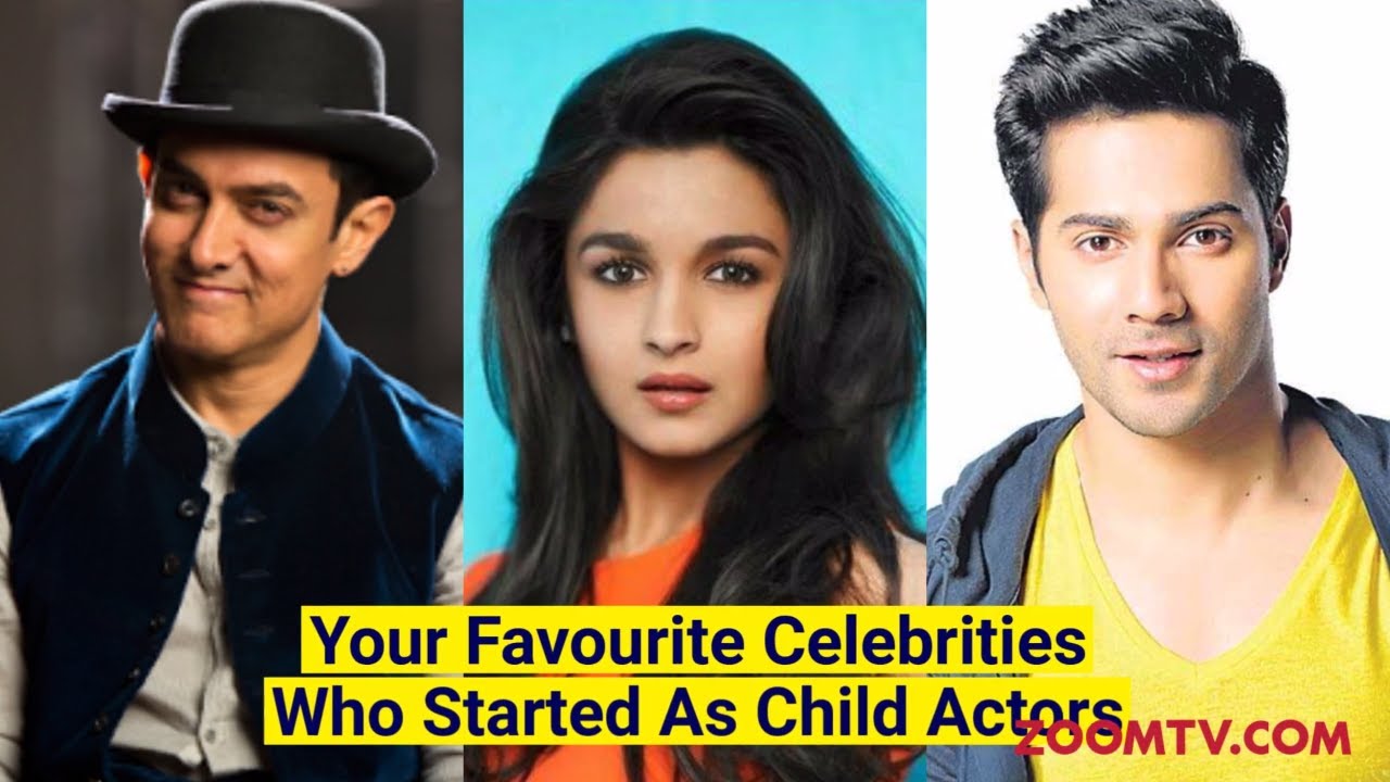 Your Favourite Bollywood Celebs who started as Child Actors