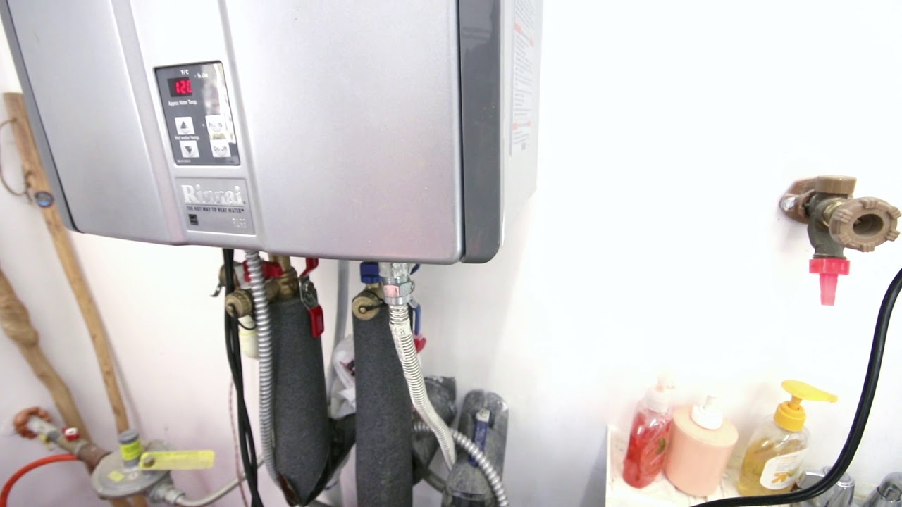 Rinnai Water Heater Not Working After Flush/Descaling In-use light not on